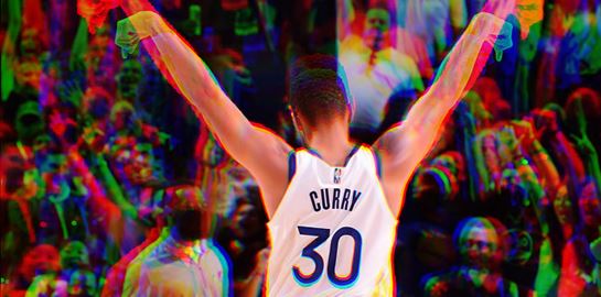 O Steph Curry τα βάζει από παντού