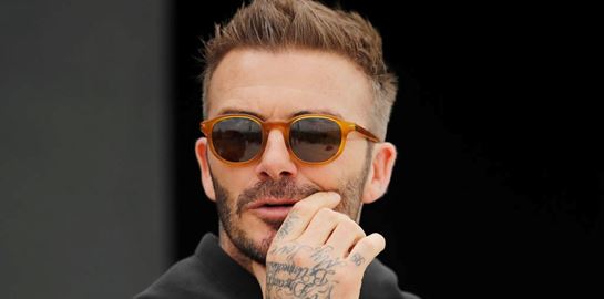 Ένα ζευγάρι Vans για τον David Beckham