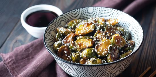 Kung Pao αλλά με λαχανάκια Βρυξελλών