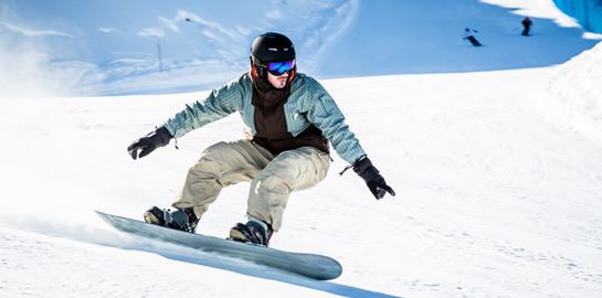 Η προπόνηση του snowboarder