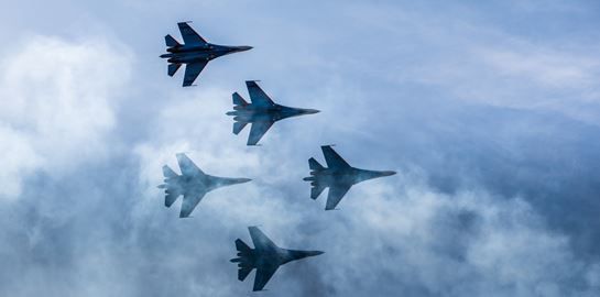 Τα ρωσικά πολεμικά αεροσκάφη έχουν εξαφανιστεί