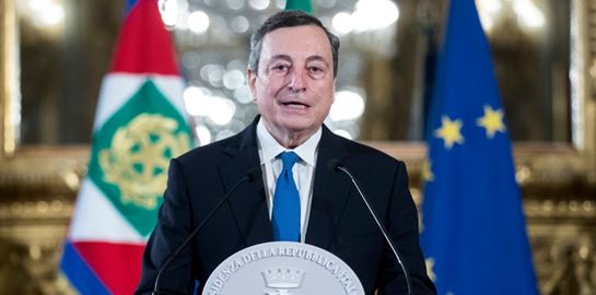 Ο Mario Draghi υπέβαλε και επίσημα την παραίτησή του