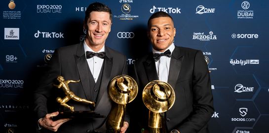 Lewandowski, Mbappé και εθνική Ιταλίας ξεχωρίζουν στα Globe Soccer Awards