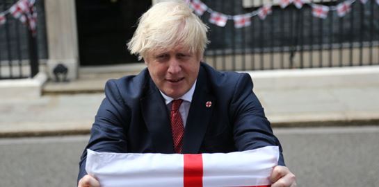Ο Boris Johnson έγινε κρουασάν στο Κίεβο