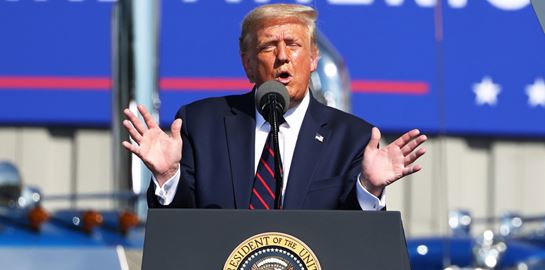 &quot;Νεκροθάφτη του μεγαλείου της Αμερικής&quot; αποκάλεσε τον Joe Biden ο Donald Trump