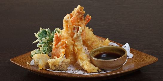 Γαρίδες tempura, όπως ποτέ πριν
