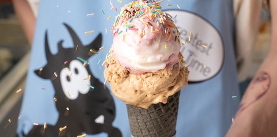 Το παγωτό Goat it από Κρητικό κατσικίσιο γάλα, είναι γεγονός