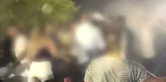 Άγριος καβγάς σε πανηγύρι στο Αγρίνιο - Παρενέβη η Γωγώ Τσαμπά (βίντεο)