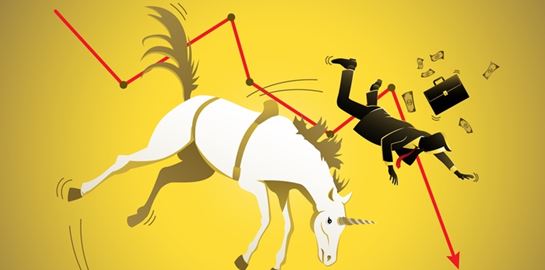 O εφιάλτης στη Silicon Valley και οι &#39;μονόκεροι&#39; που απέτυχαν