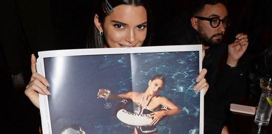 Κανένα κρύο στο Instagram της Kendall Jenner