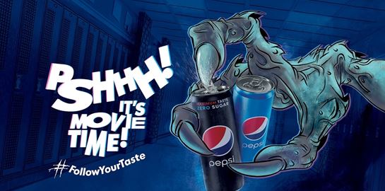 Νέα καμπάνια Pepsi: &quot;Pshhhh! It’s movie time!&quot;