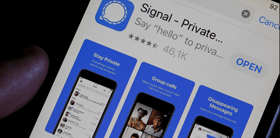 Οι θυμωμένοι συντηρητικοί στρέφονται προς Signal και Telegram