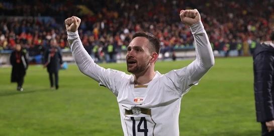 Ο Andrija Zivkovic μόλις παντρεύτηκε