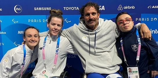 Για μόλις 0,04 του δευτερολέπτου εκτός τελικού η ομάδα κολύμβησης 4Χ50μ. στους Παραολυμπιακούς Αγώνες 2024