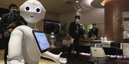 Ρομπότ υποδέχονται ασθενείς με κορονοϊό στην Ιαπωνία