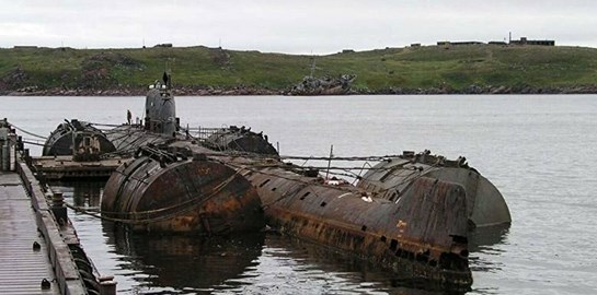 Στο νεκροταφείο των Σοβιετικών πυρηνικών υποβρυχίων