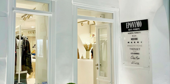 EPONYMO Stores, τώρα και στη Μύκονο