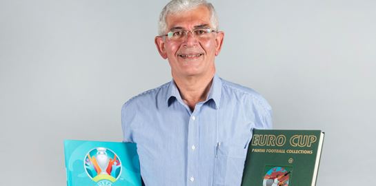 Ο μεγαλύτερος συλλέκτης αυτοκόλλητων Panini στην Ελλάδα