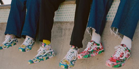 Ο οίκος Kenzo ανανεώνει τα skate sneakers της Vans