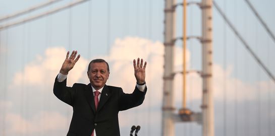 Η γαλάζια παρτίδα του Recep Tayyip Erdoğan