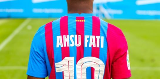 Ansu Fati όπως λέμε Lionel Messi