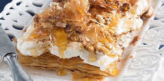 Ήρθε η ώρα να μιλήσουμε για το cheesecake με γεύση μπακλαβά
