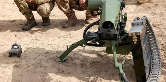 Η Ουκρανία αναπτύσσει μια στρατιά από στρατιωτικά ρομπότ εδάφους