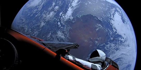 Τελικά ο αστεροειδής ήταν το Tesla Roadster που έστειλε ο Musk στο διάστημα