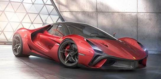 Ferrari Stallone, το ηλεκτρικό concept του μέλλοντος