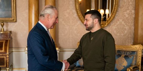 Κάρολος και Zelensky τα είπαν σε θερμό κλίμα στην Αγγλία