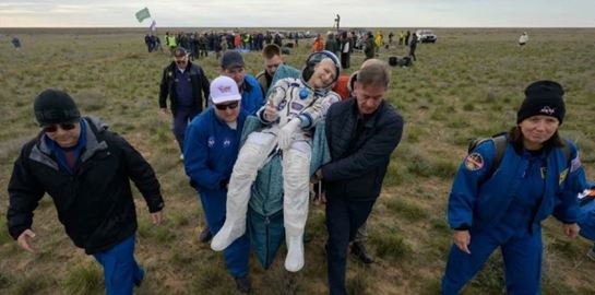 590 ημέρες στο διάστημα πέρασε αστροναύτης της NASA - Ανησυχίες προκάλεσε η εμφάνισή του