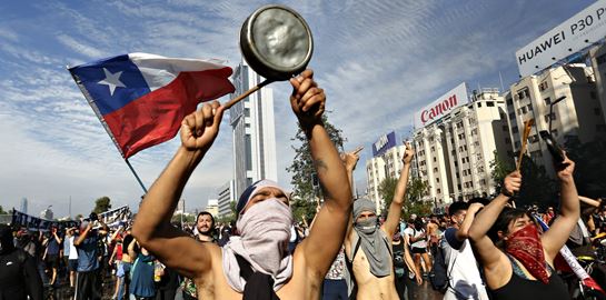 Τα τραγούδια της εξέγερσης στη Χιλή