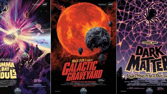 Ο Γαλαξίας του Τρόμου: Τα 9 φοβερά poster της NASA με επιστήμη και horror αναφορές