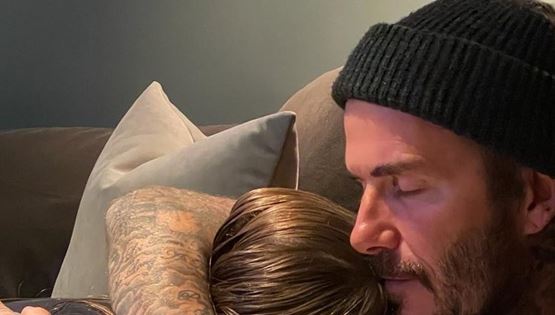 O David Beckham και η αδυναμία του στην κόρη του Harper