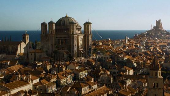 To King&#39;s Landing στις φλόγες στα γυρίσματα του Game of Thrones