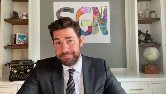 O John Krasinski έχει μερικά good news για όσο μένουμε σπίτι