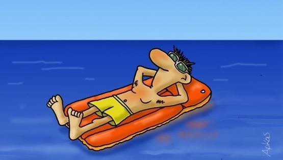 To σκίτσο του Αρκά που 'δικάζει' όσους ψήφισαν παραλία