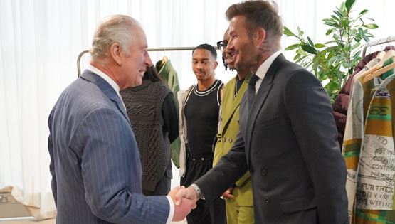 O David Beckham τώρα και πρεσβευτής του βασιλιά Καρόλου