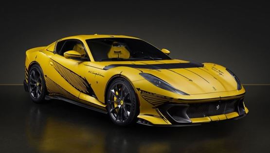 Η Ferrari 812 Competizione Tailor Made είναι ζωγραφισμένη με το χέρι