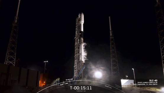 Το ποδαρικό της SpaceX στο 2021 έγινε με την εκτόξευση του Turksat