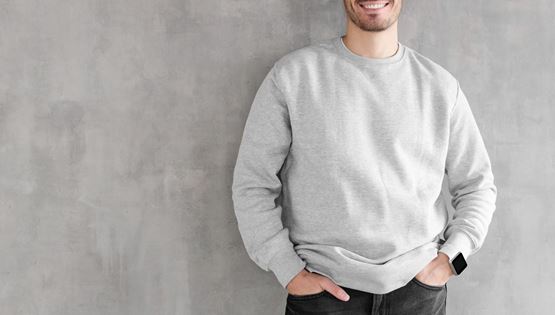 Φούτερ με λαιμόκοψη, ένα must have για το γραφείο