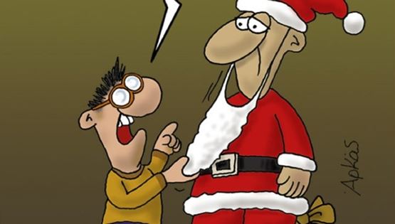 Ο Αρκάς καλωσορίζει τον χειμώνα όπως μόνος αυτός ξέρει