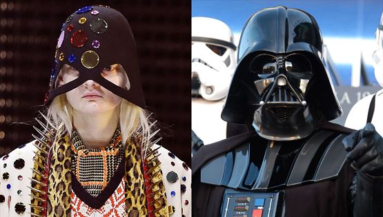 Ποιος το φόρεσε καλύτερα: Τα μοντέλα της Gucci ή ο Darth Vader;