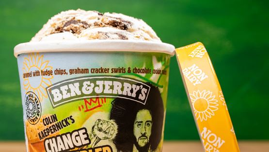 Η Ben &amp; Jerry’s ετοιμάζει νέα γεύση παγωτού με τον Colin Kaepernick