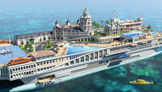 Το mega yacht-νησί των €800.000.000