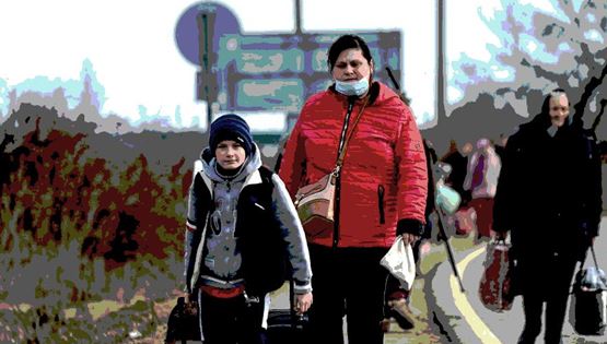 Ουκρανία, το χρονικό της μεγάλης φυγής