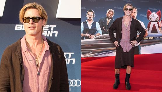 Η φούστα του Brad Pitt δεν είναι (η πραγματική) είδηση