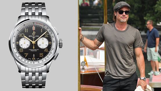 Το ρολόι του Brad Pitt είναι λες και βγήκε από τη χρυσή εποχή του Χόλιγουντ