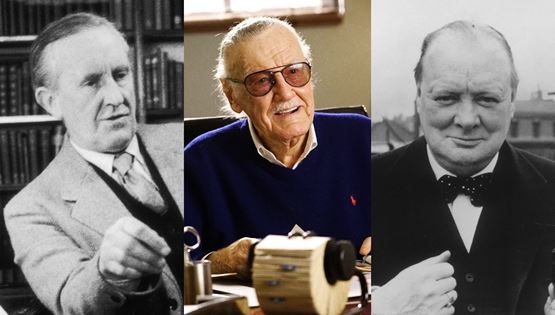 Πώς να ξεκινήσεις από το μηδέν με παραδείγματα τους Winston Churchill, Stan Lee και J. R. R. Tolkien