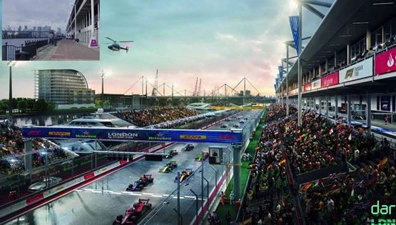 Σχέδιο για αγώνα Formula 1 στους δρόμους του Λονδίνου